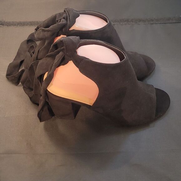 BRAND NEW JUSTBAF BLOCK-HEEL WIDTH OPEN-TOE LACE-UP SANDAL - Picture 4 of 16